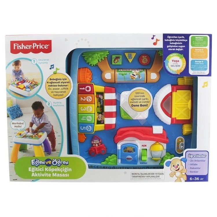 Nessiworld  Fisher Price Eğitici Köpeğin Aktivite Masası