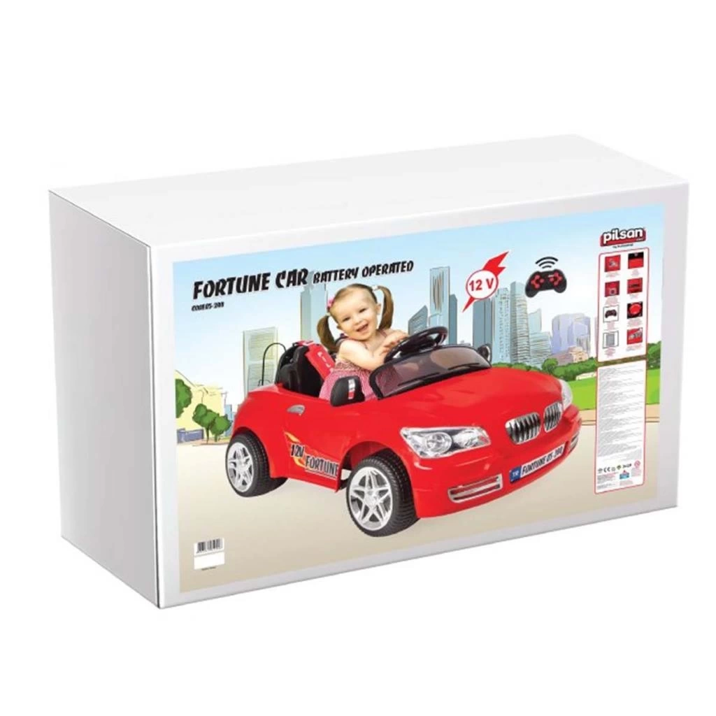 Nessiworld Fortune 12V Uzaktan Kumandalı Akülü Araba Kırmızı