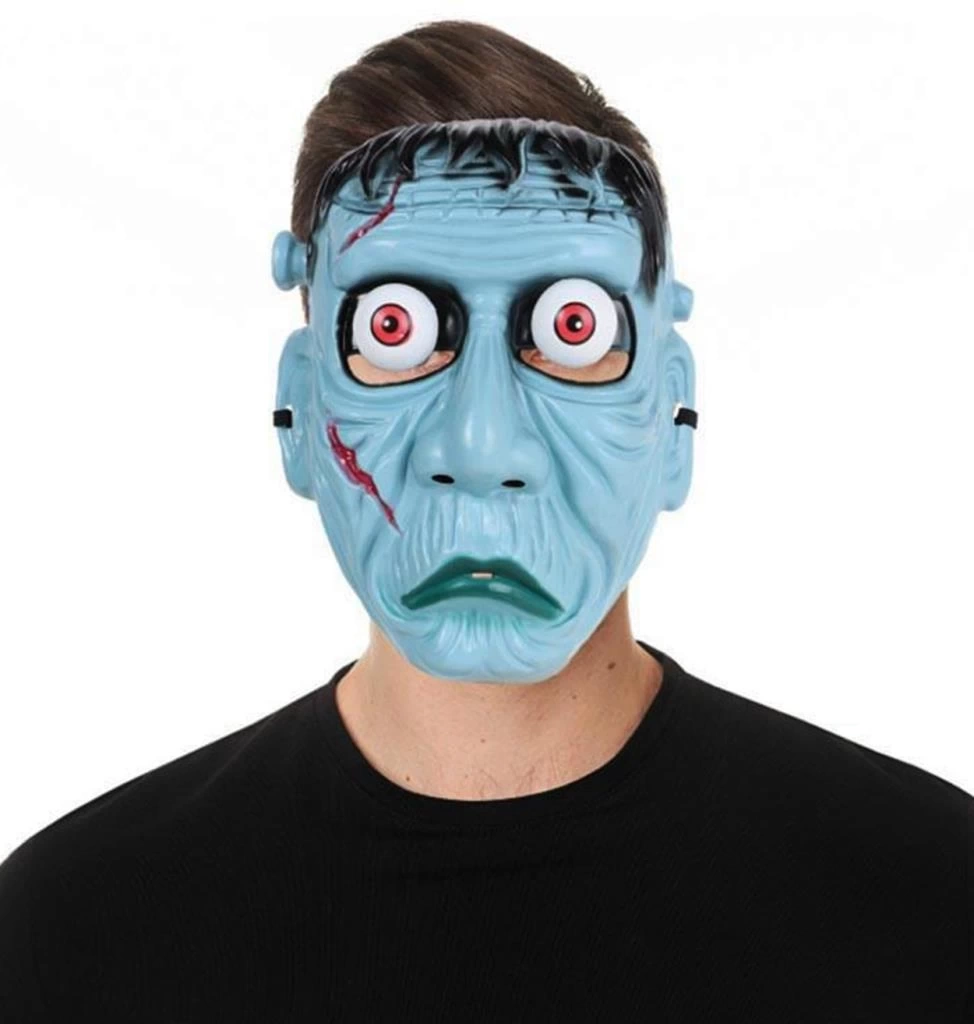 Nessiworld Frankenstein Temalı Sallanan Oynar Gözlü Maske
