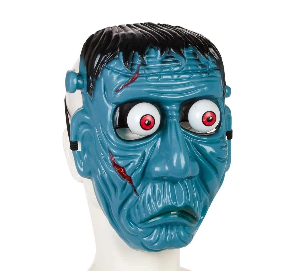 Nessiworld Frankenstein Temalı Sallanan Oynar Gözlü Maske