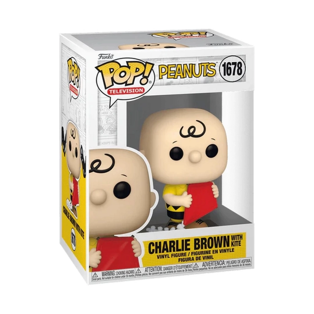 Nessiworld  Funko POP Animation: Peanuts - Charlie Brown with Kite