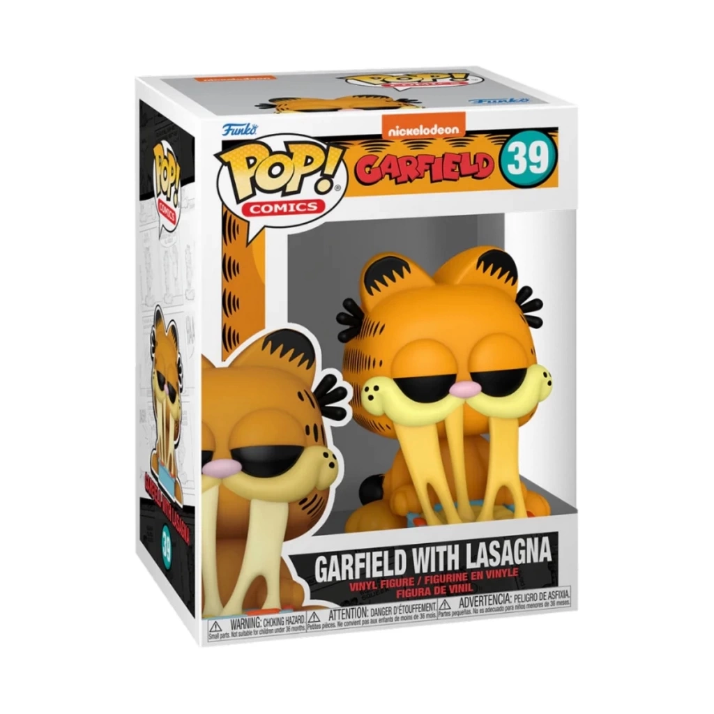 Nessiworld Funko POP Comics Garfield  Garfield w/Lasagna Pan