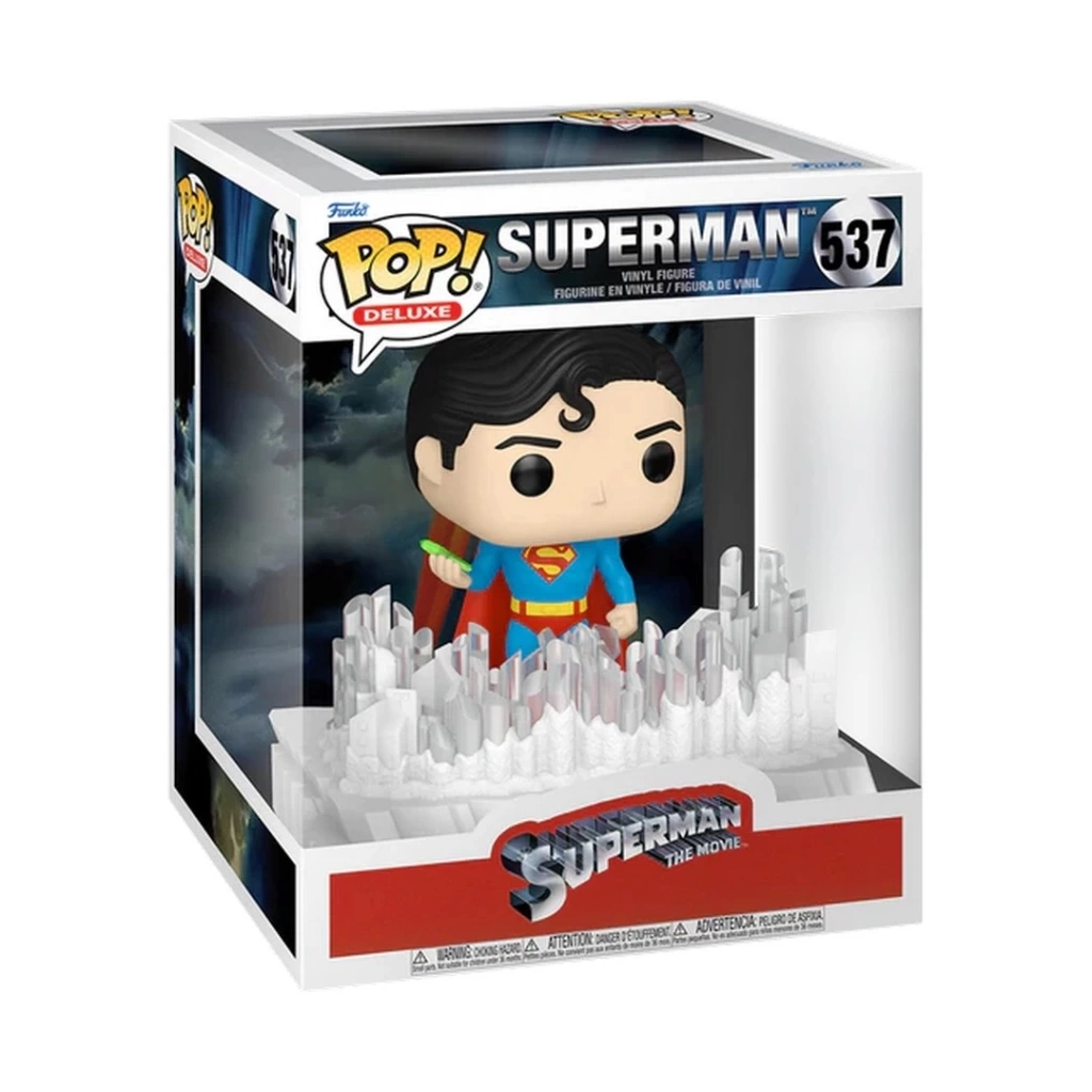 Nessiworld  Funko POP DC Deluxe: Superman with Crystal (1978)
