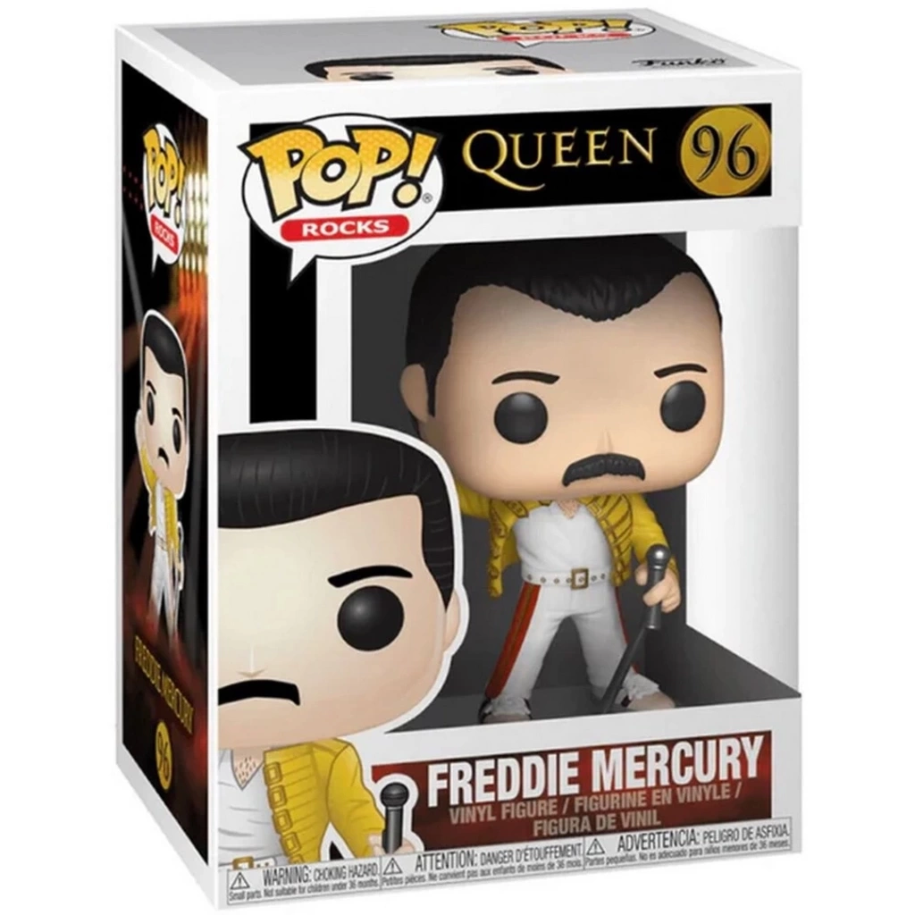 Nessiworld  Funko POP Rocks: Queen - Freddie Mercury Wembley 1986