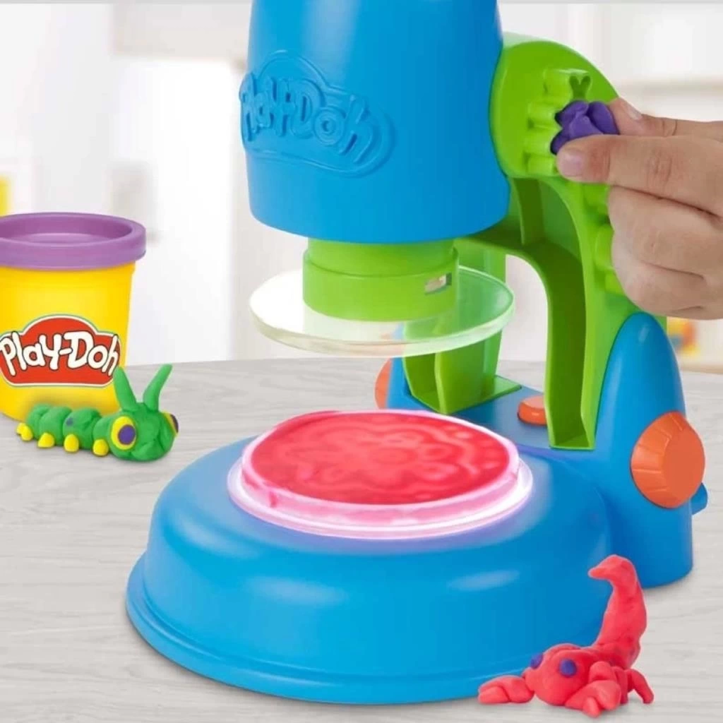 Nessiworld G0494 Play-Doh Işıklı Mikroskop Oyun Seti +3 yaş