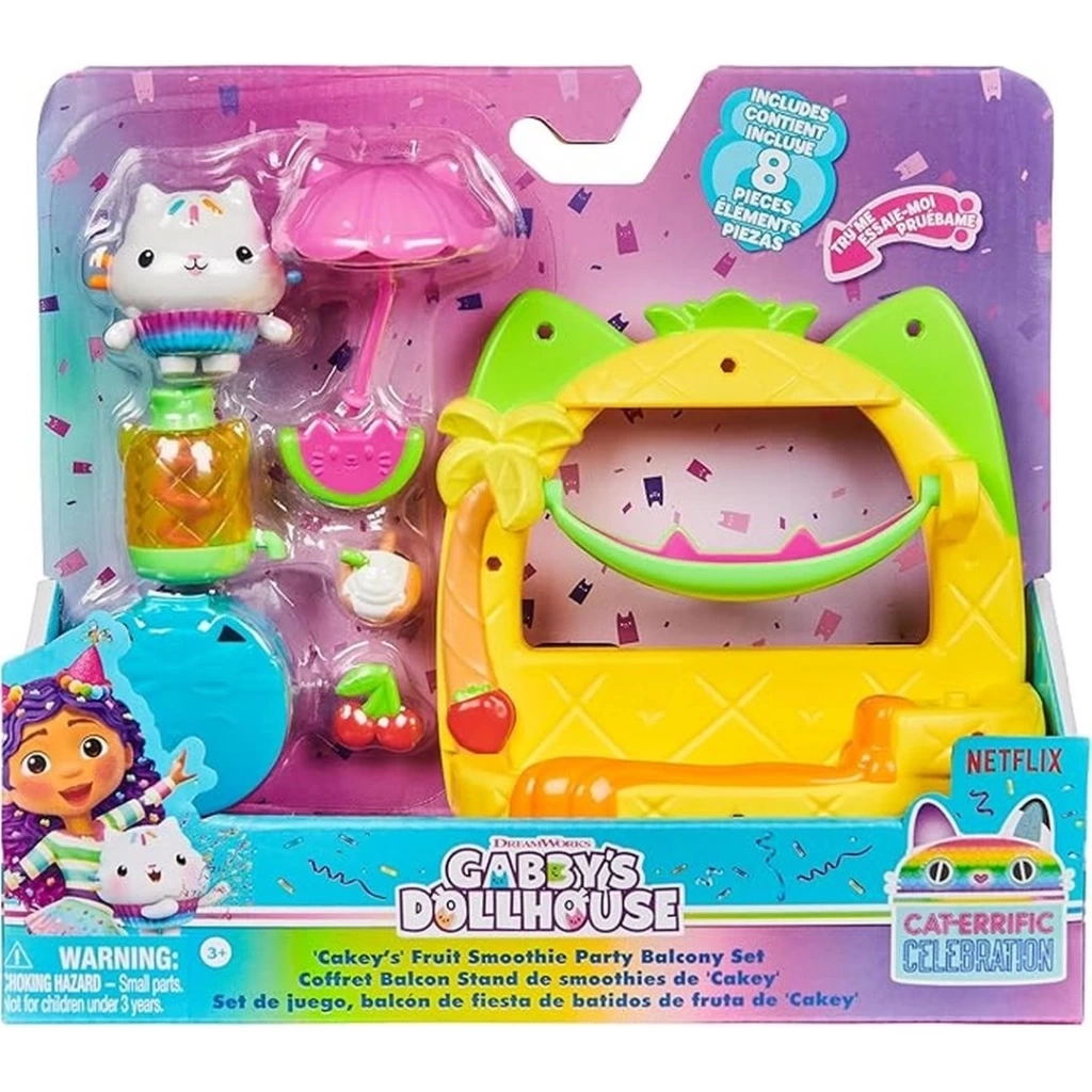 Nessiworld Gabbys Dollhouse Balkon Takımı Figür Set