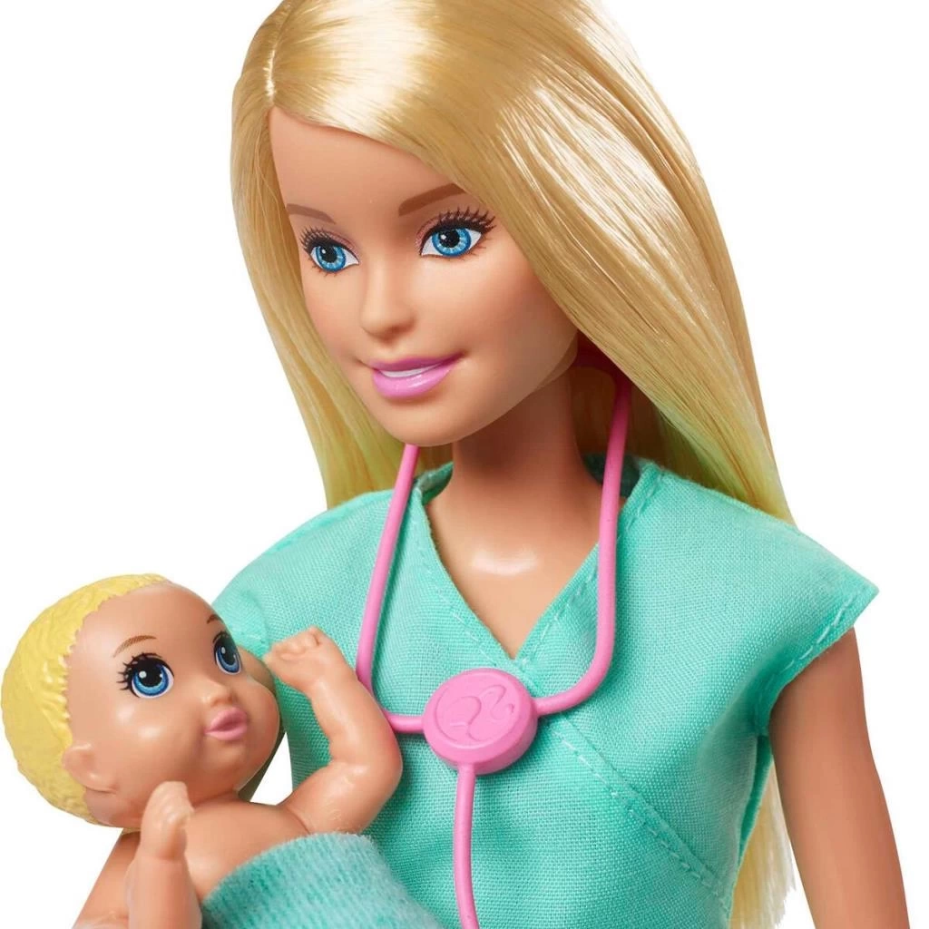 Nessiworld GKH23 Barbie Bebek Doktoru - Sarışın