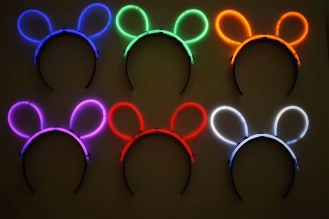 Nessiworld Glow Taç Fosforlu Taç Karışık Renk 12 Adet