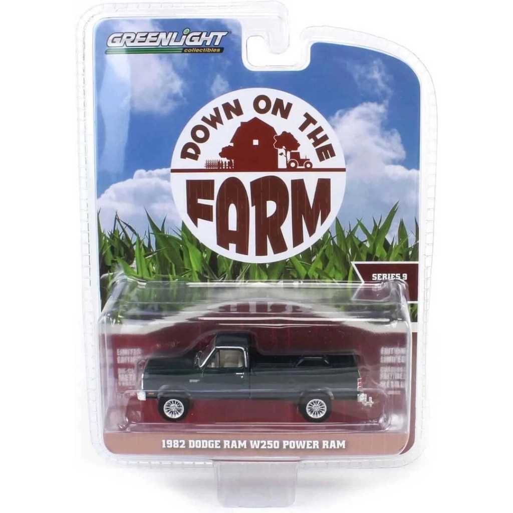 Nessiworld Greenlight 1/64 Down on the Farm Series 9- 1982 Dodge Ram W250 Power Ram