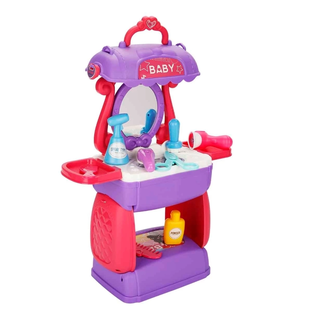 Nessiworld Güzellik Seti Çantalı 3in1 Mor