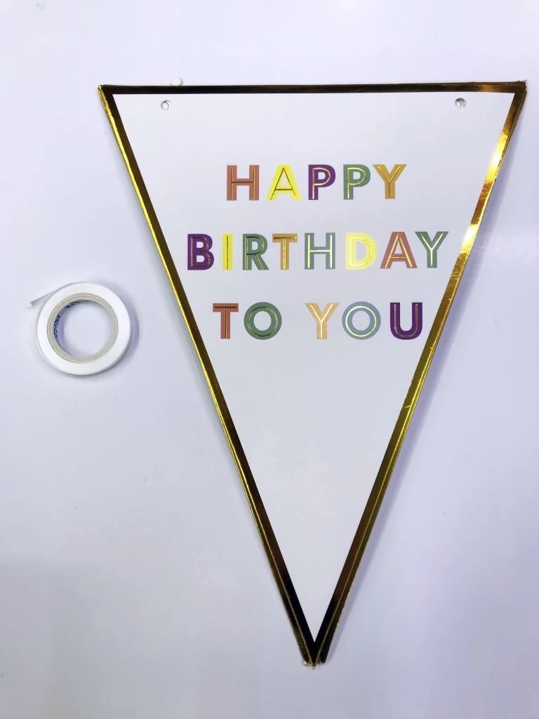 Nessiworld Happy Birthday To You Flama Bayrak Süs