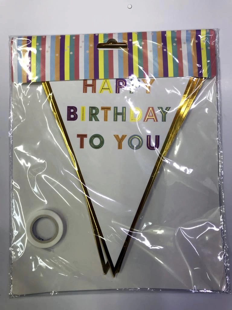 Nessiworld Happy Birthday To You Flama Bayrak Süs