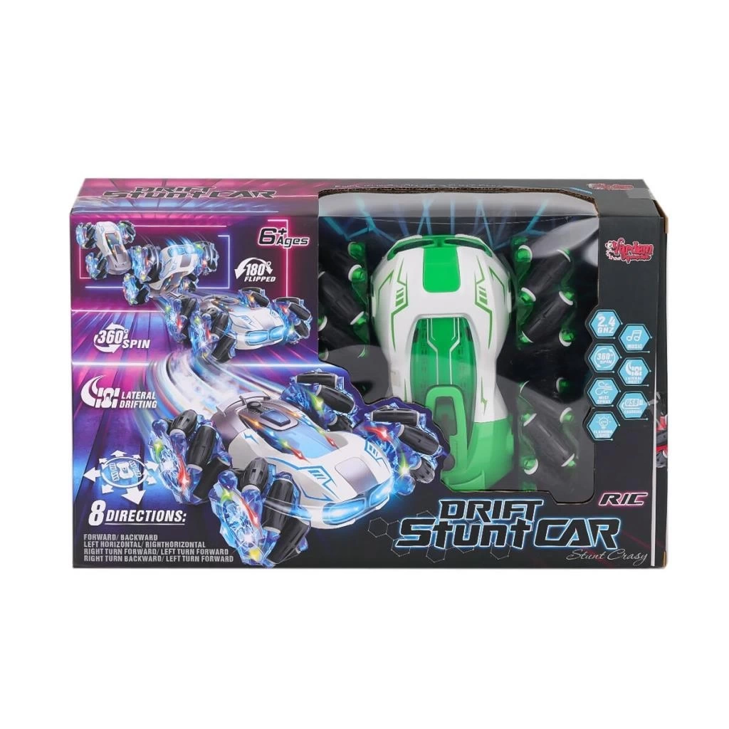 Nessiworld HG4-33 Kumandalı Müzikli Işıklı Drift Stuntu Akrobat Araba -Vardem