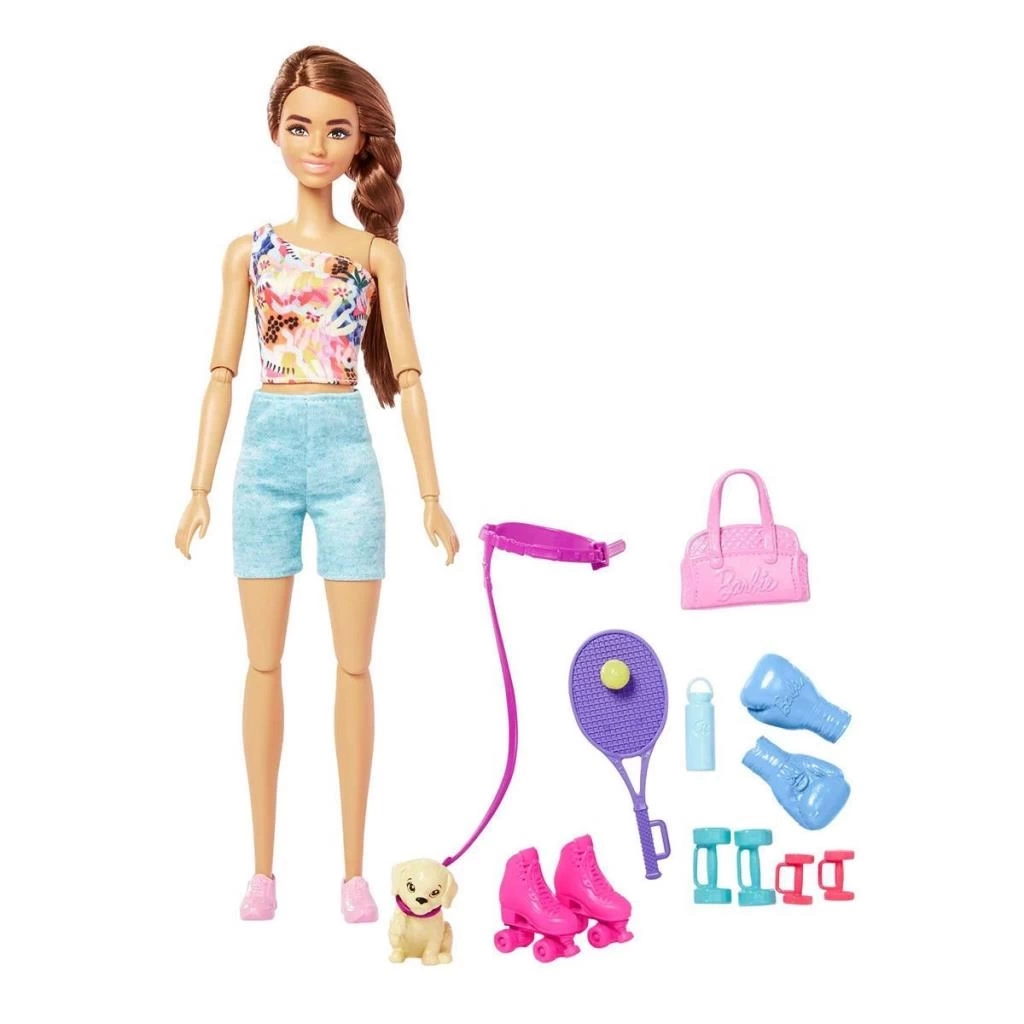 Nessiworld HKT91 Barbie Wellness - Spa Günü Kumral Bebek