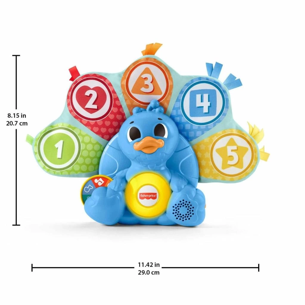 Nessiworld HNN82 Fisher-Price Linkimals - Rengarenk Tavus Kuşu