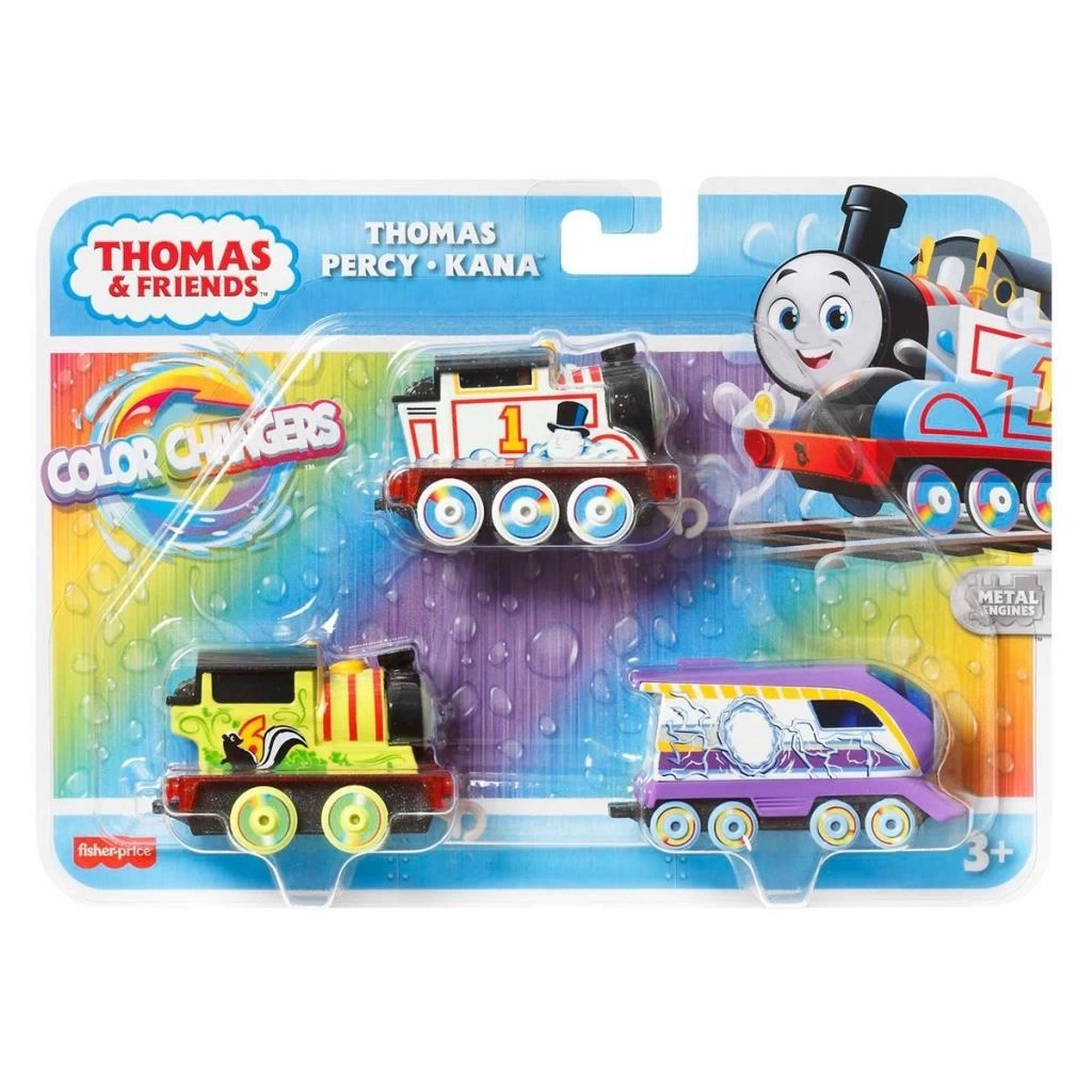 Nessiworld  HNP82 Thomas ve Arkadaşları - Renk Değiştiren Küçük Trenler 3lü Paket