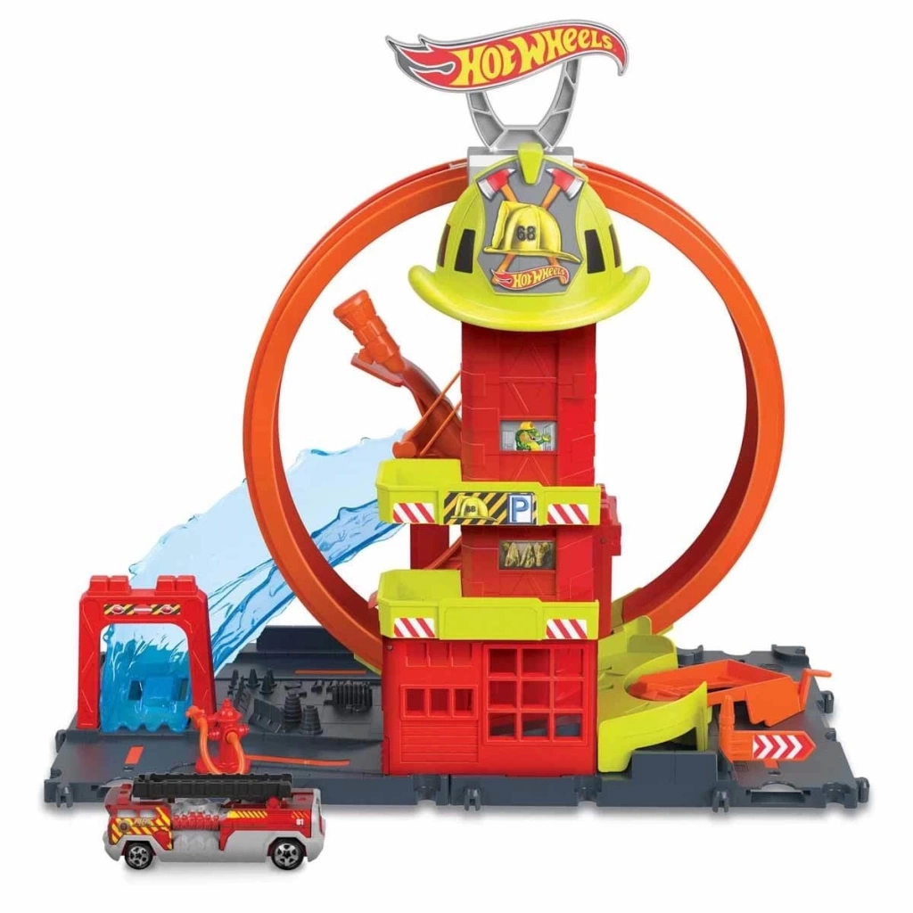 Nessiworld  Hot Wheels Çember Pistli İftaiye İstasyonu HKX41