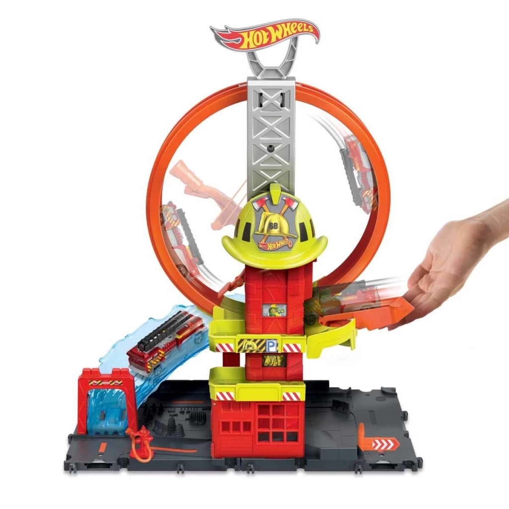 Nessiworld  Hot Wheels Çember Pistli İftaiye İstasyonu HKX41