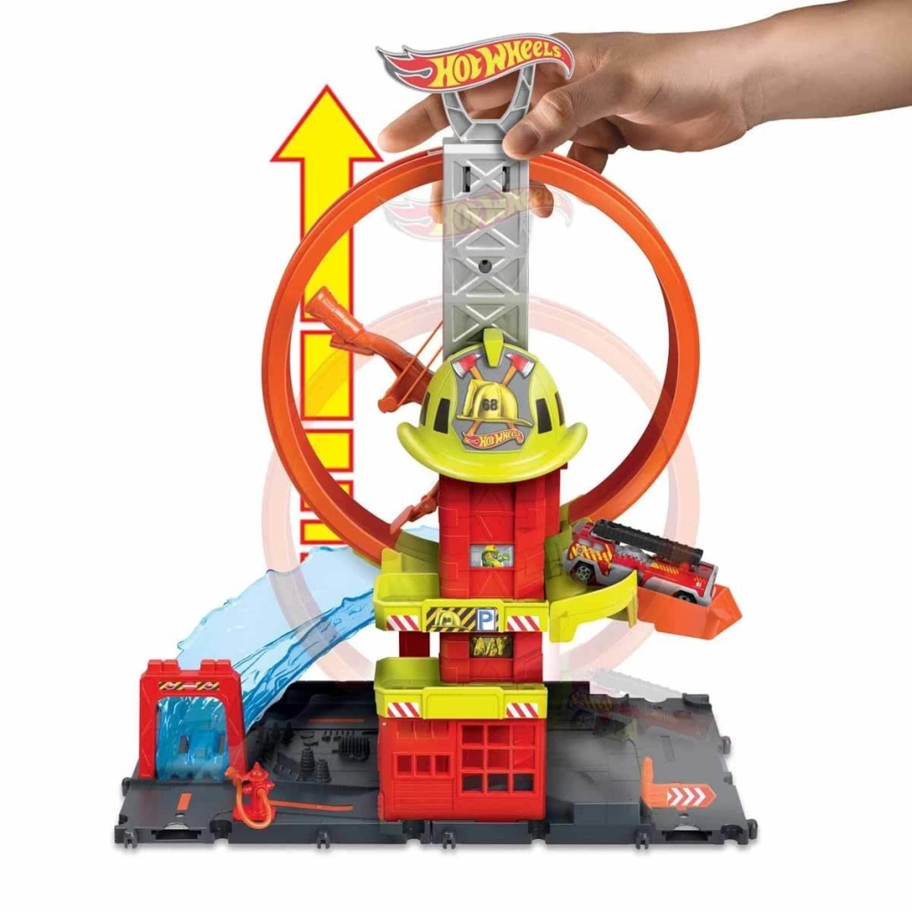 Nessiworld  Hot Wheels Çember Pistli İftaiye İstasyonu HKX41