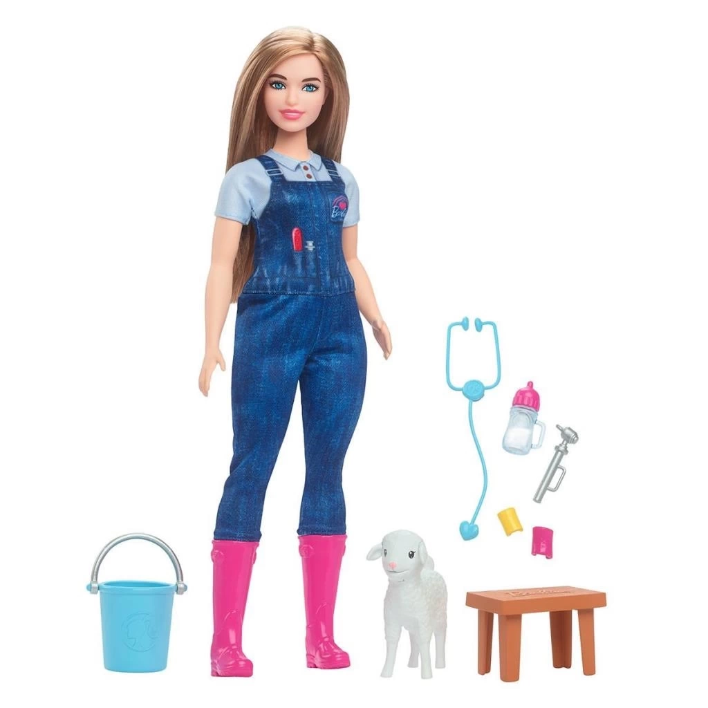 Nessiworld  HRG42 Barbie 65. Yıl Deluxe Kariyer Bebekleri - Veteriner