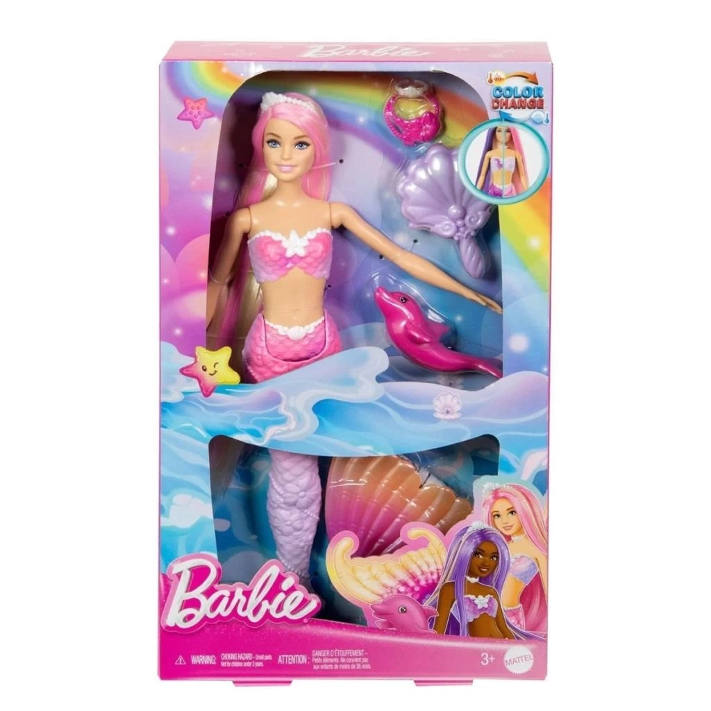 NessiWorld HRP97 Barbie Renk Değiştiren Deniz Kızı ve Aksesuarları