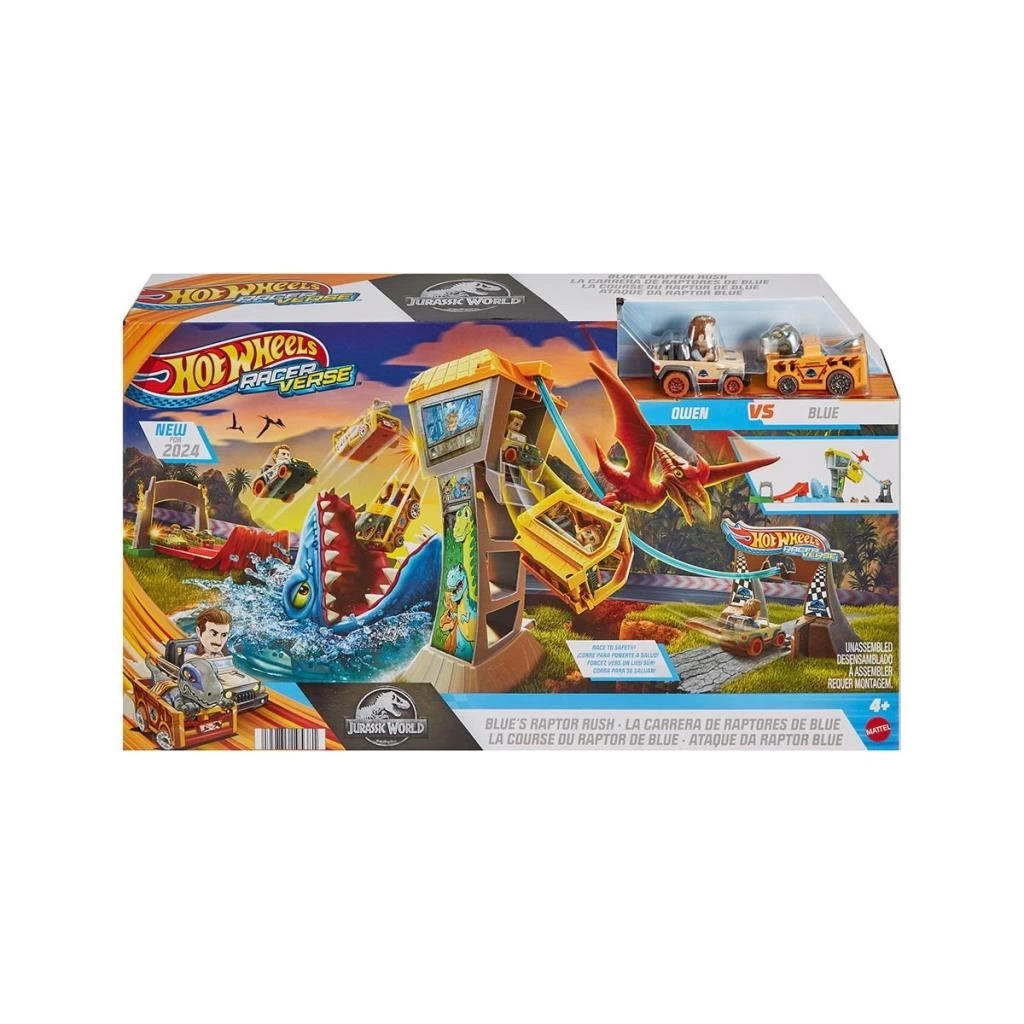 Nessiworld HTP12 Hot Wheels Racerverse Jurassic Pist Seti