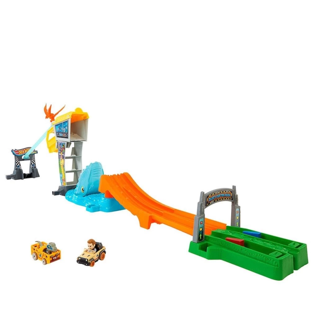 Nessiworld HTP12 Hot Wheels Racerverse Jurassic Pist Seti