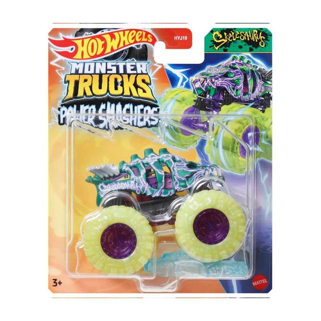 Nessiworld HYJ19 Hot Wheels Monster Trucks Power Smashers 1:64 Arabalar