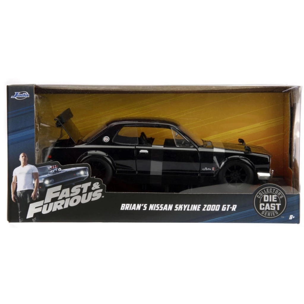 NessiWorld Jada 1/24 Fast & Furious 1971 Nissan Skyline