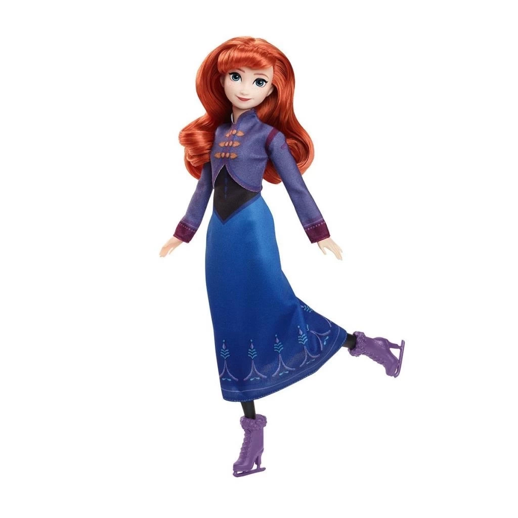 Nessiworld  JBG54 Disney Karlar Ülkesi Buz Pateni Temalı Anna Bebek