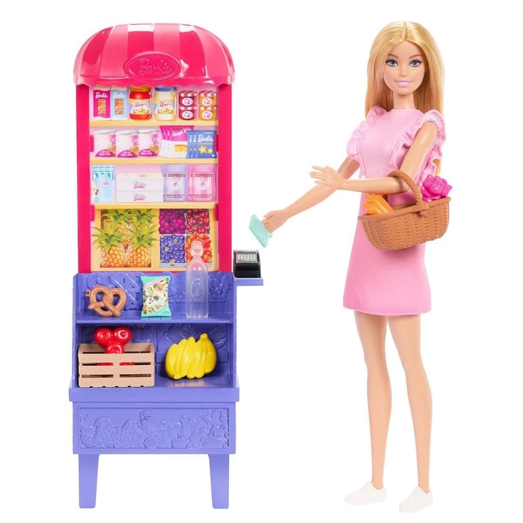 Nessiworld JCT05 Malibu Market Barbie ve Oyun Seti Barbie and Teresa Recipe for Friendship