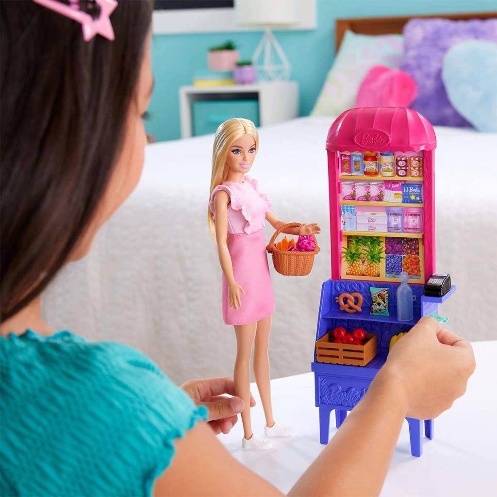 Nessiworld JCT05 Malibu Market Barbie ve Oyun Seti Barbie and Teresa Recipe for Friendship