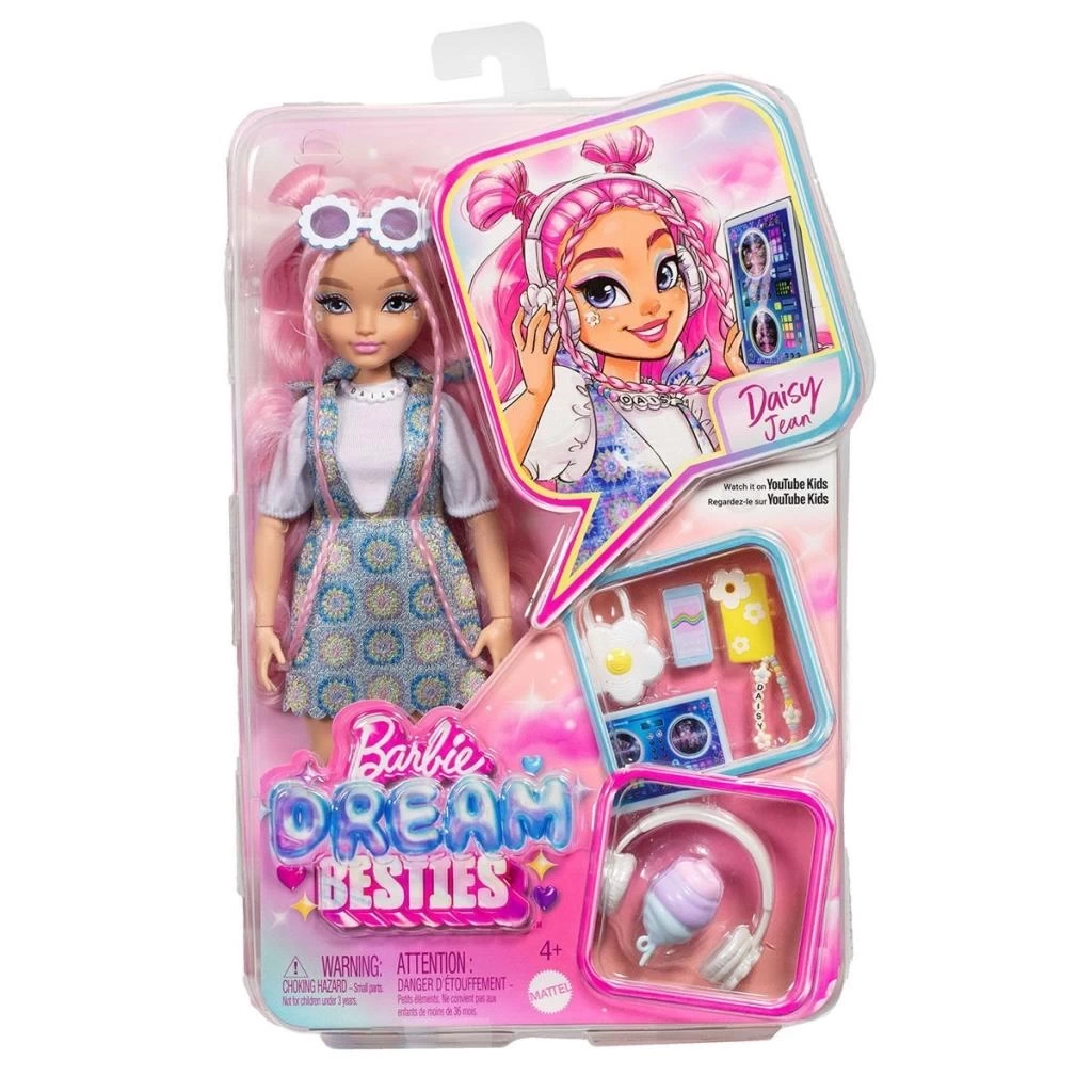 Nessiworld JDD74 Barbie Dream Besties Ana Karakter Bebek Daisy