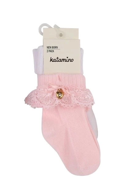 Nessiworld Katamino Amy 2li Aks. Bebek Soket K44024 Asorti