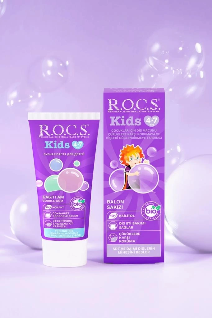 Nessiworld  .Kids Diş Macunu 35ml 4-7 Yaş Sakız