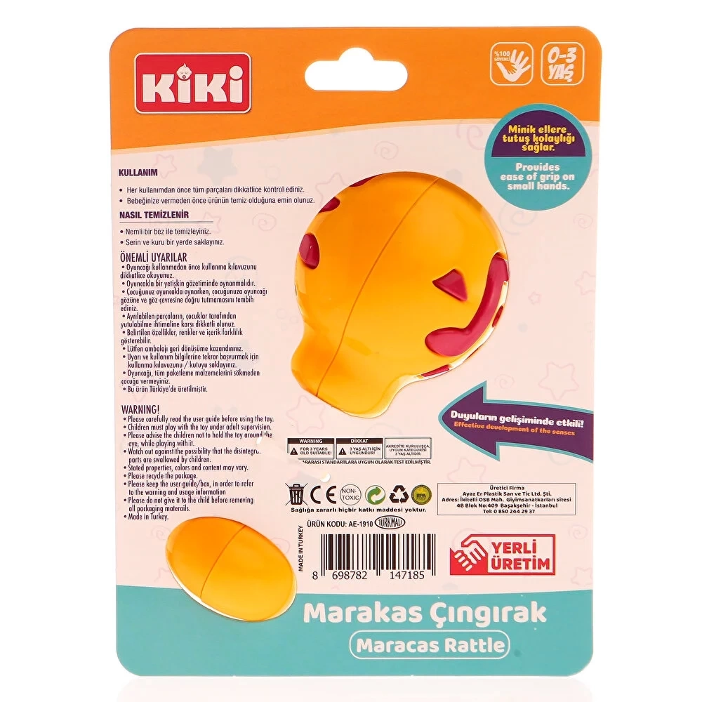 Nessiworld Kiki Marakas Çıngırak AE-1910