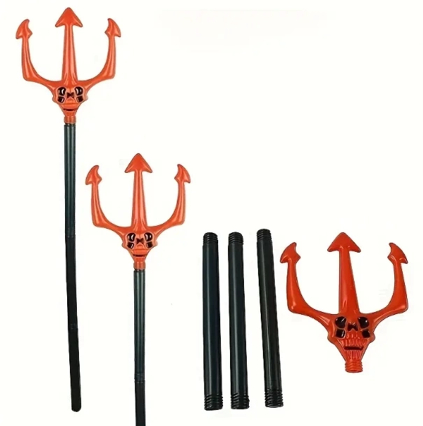 Nessiworld Kırmızı Renk Halloween Cadılar Bayramı Çatal 107 cm
