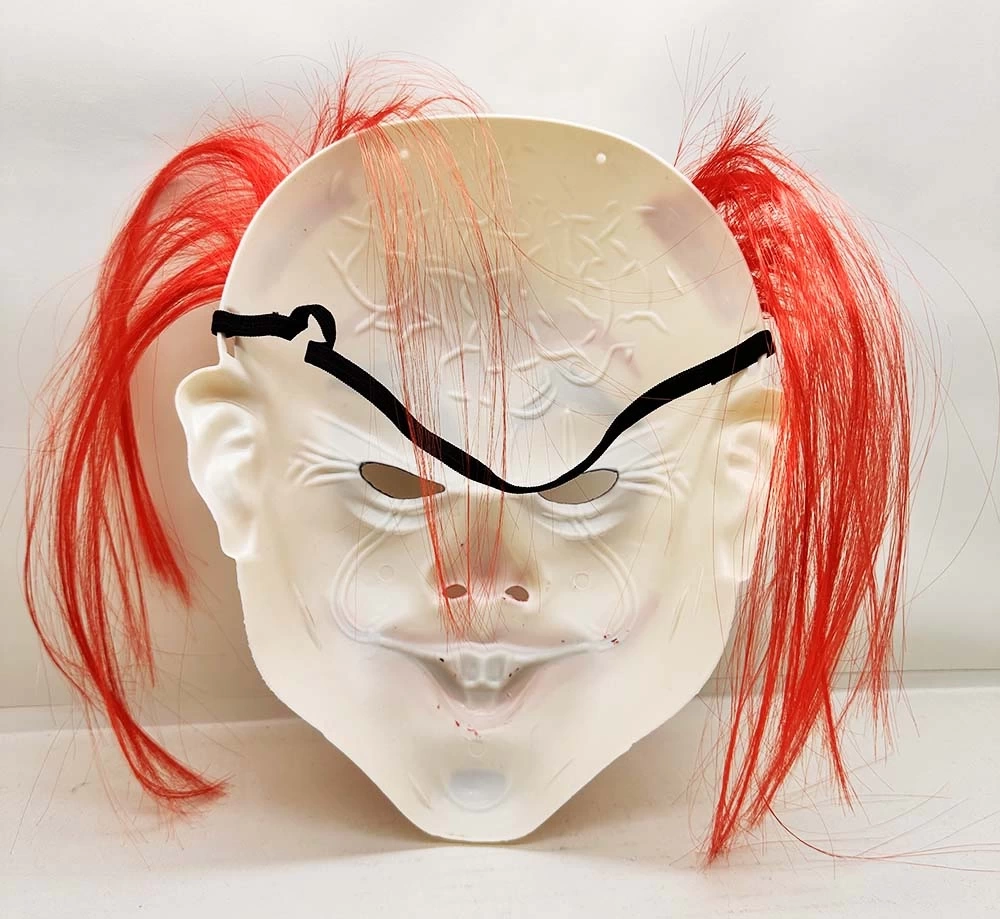 Nessiworld Kızıl Saçlı Joker Palyaço Maskesi