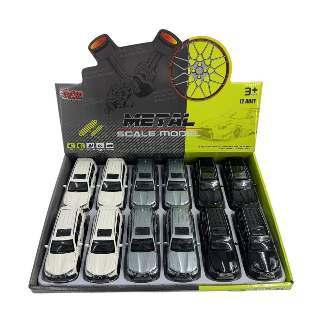Nessiworld KM-3281D- Vardem Cek Bırak  Işıklı Ve Sesli Metal LX Jeep 1:32