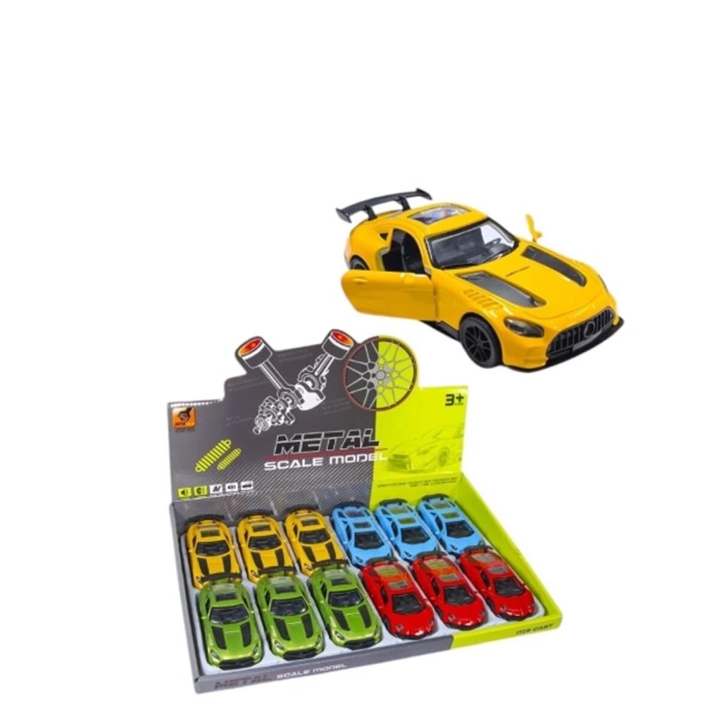 Nessiworld KM36201C-1-2-3-4 Vardem Çek Bırak Metal Araba  1:36
