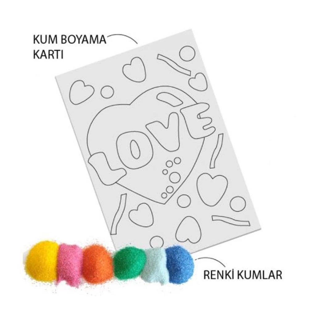 NessiWorld KM5027 Kumtoys Kum Boyama
