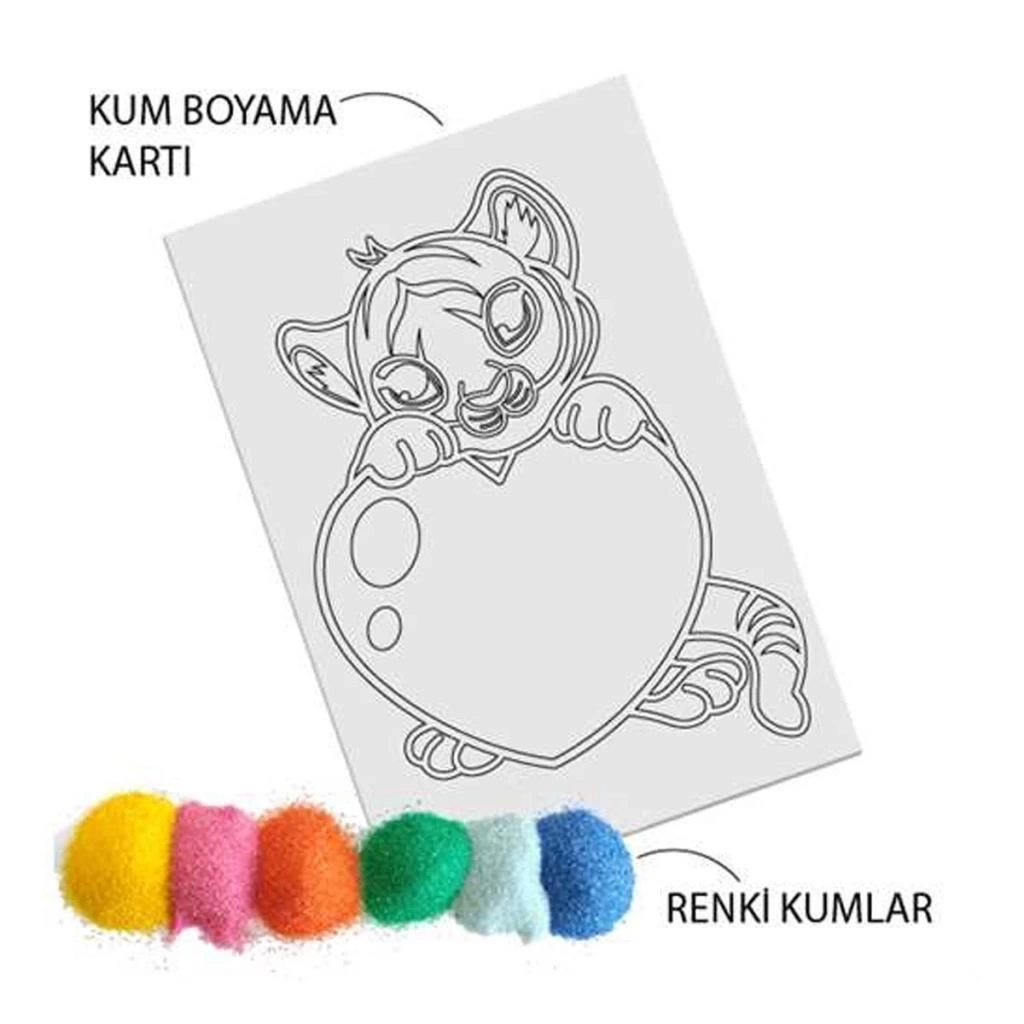 NessiWorld KM5027 Kumtoys Kum Boyama
