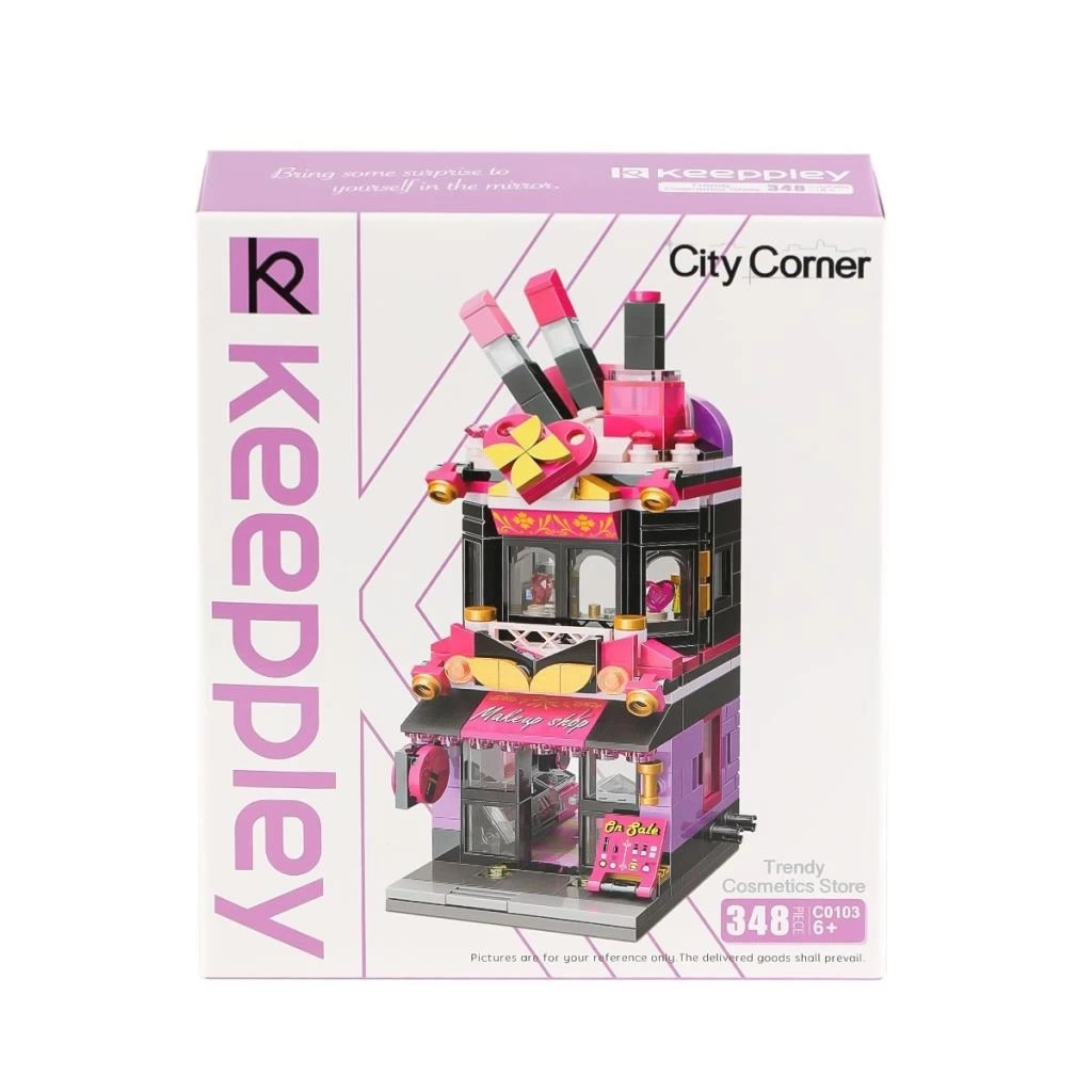 Nessiworld KP0103 Keeppley Cosmetics Store Blok Seti -Vagon life