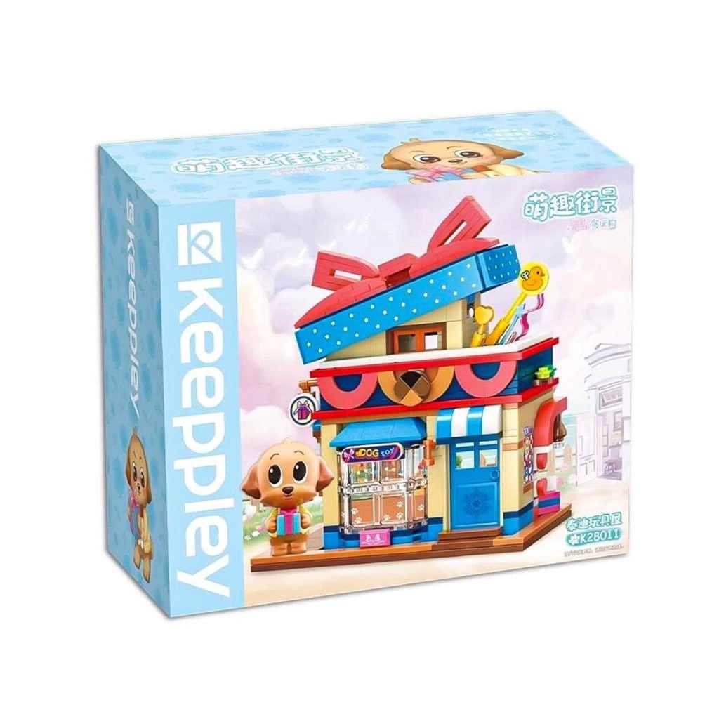 Nessiworld KP28011 Keepley Hediye Kutusu Blok Seti -Vagon life
