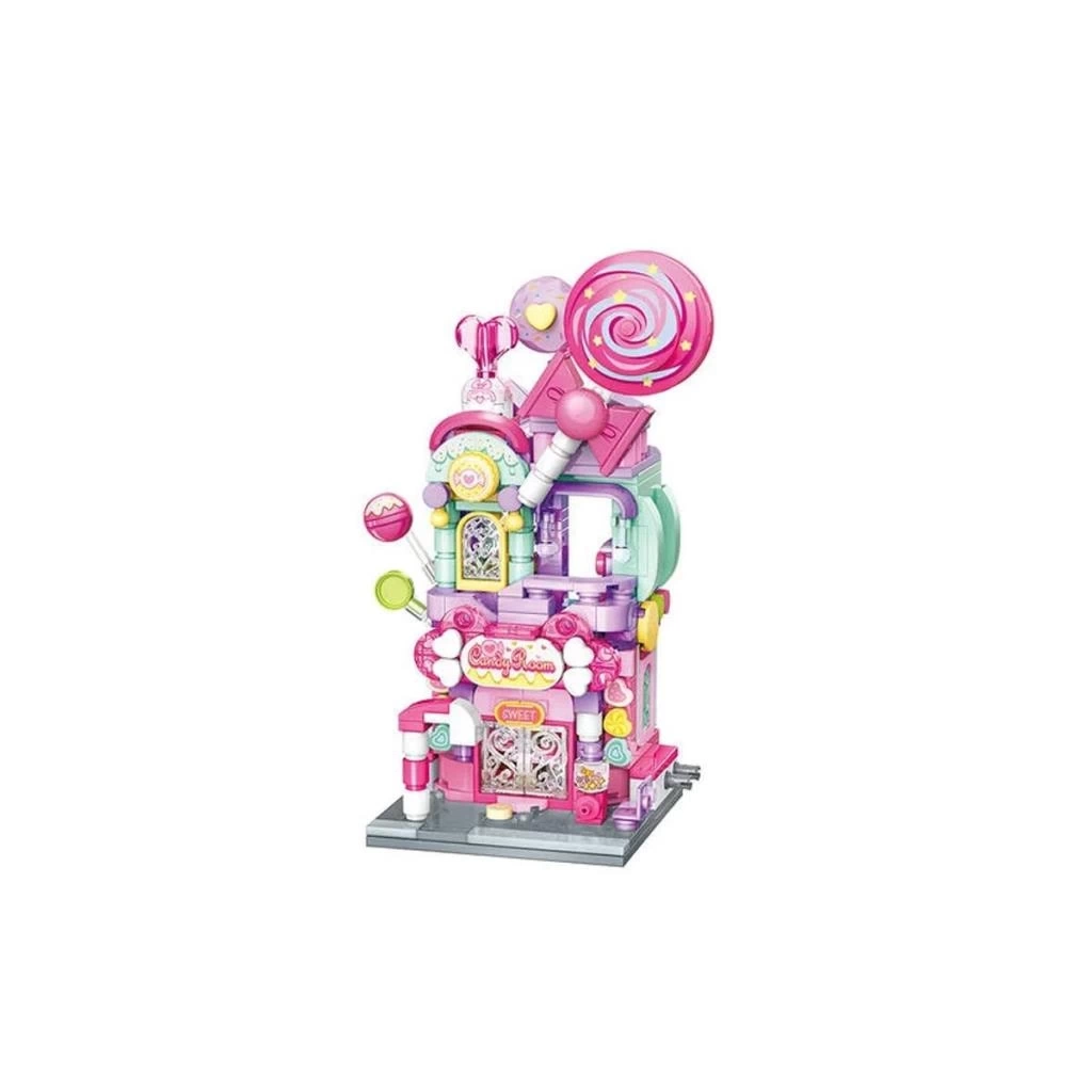 Nessiworld KP28012 Keeppley Candy Shop City Corner Blok Seti -Vagon life