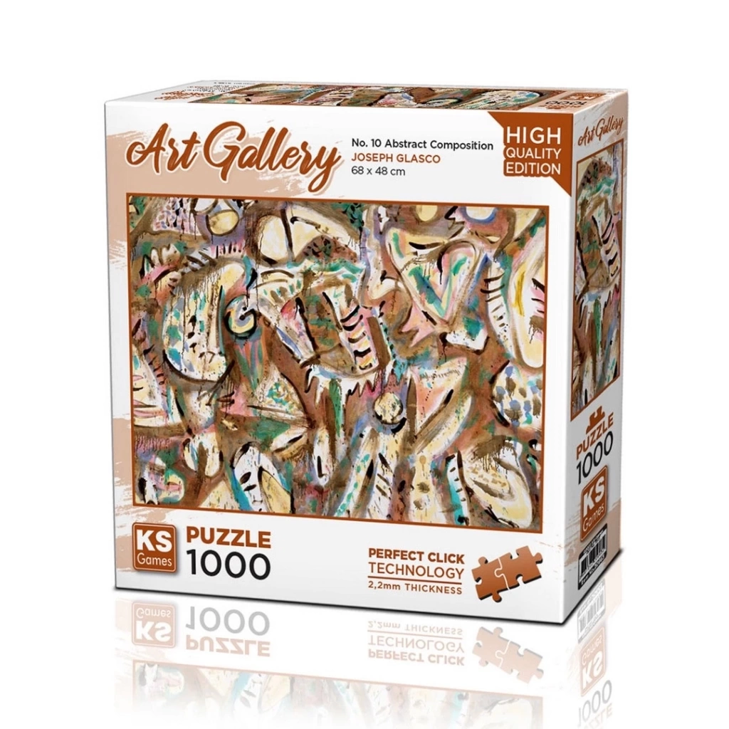 Nessiworld KS Games No.10 Abstract Composition Puzzle 1000 Parça 20663