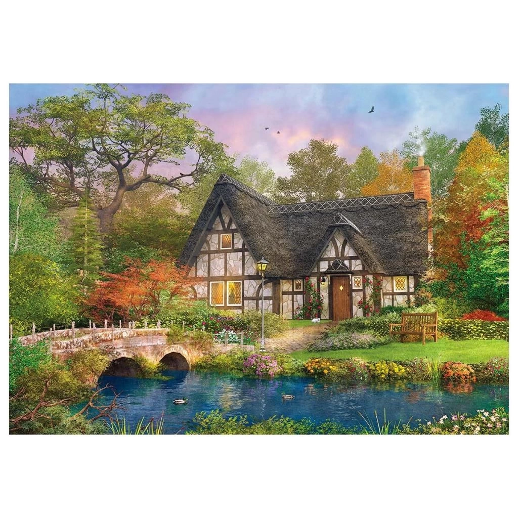 Nessiworld KS The Stoney Bridge Cottage 2000 Parça Puzzle