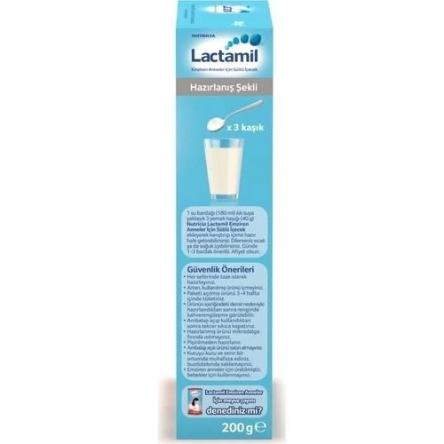 Nessiworld  Lactamil Emziren Anneler İçin Sütlü İçecek 200 Gr