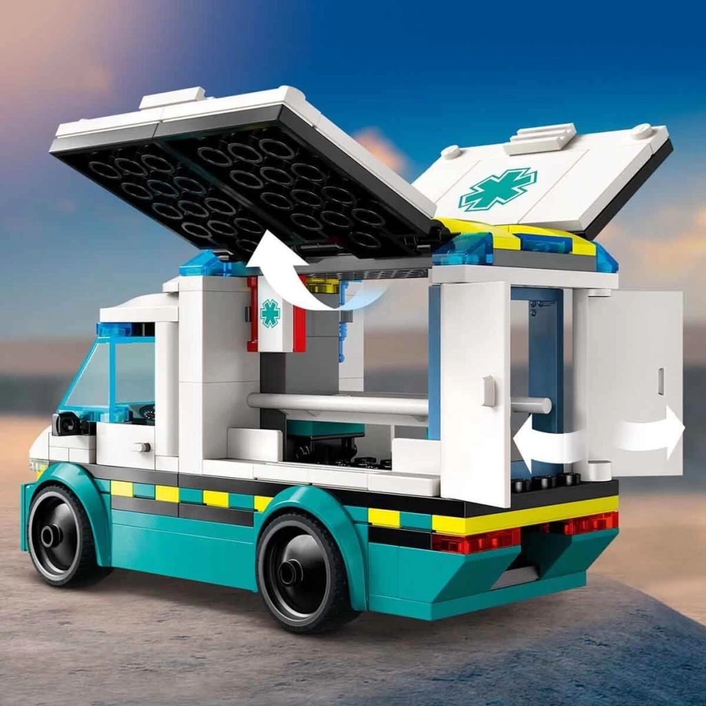 Nessiworld  LEGO City Acil Yardım Ambulansı 60451