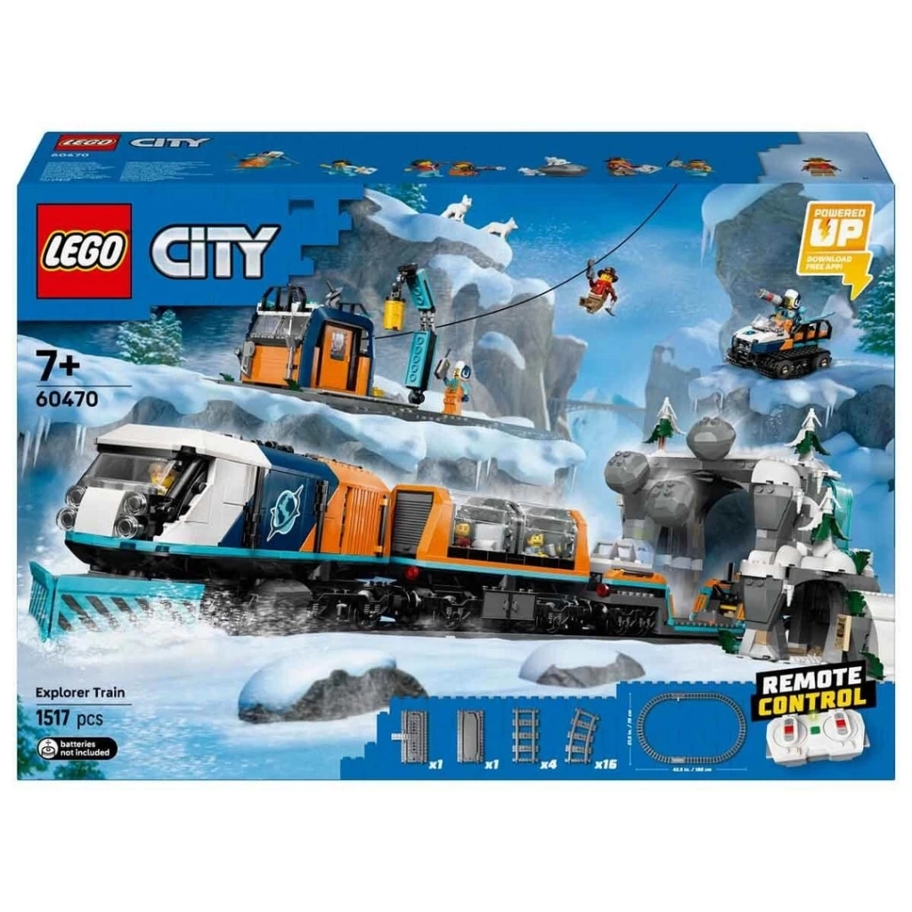 City Kaşiflerin Kuzey Kutbu ENessiWorldpres Treni 60470